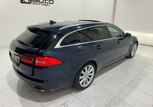 Jaguar XF cena 35700 przebieg: 206042, rok produkcji 2013 z Drezdenko małe 407